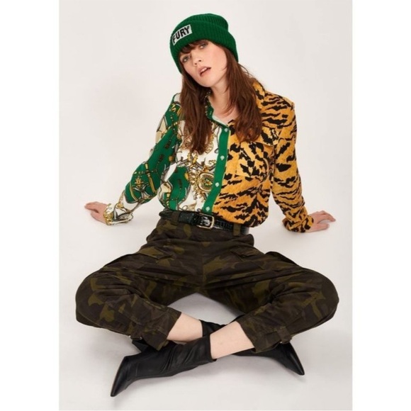 Essentiel Antwerp Trice Button Down Shirt size 6 - Picture 10 of 10